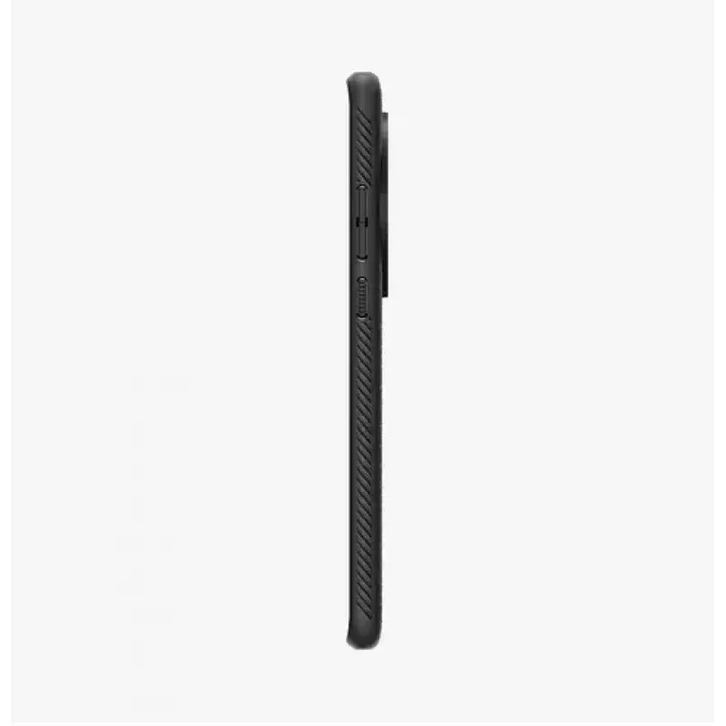 Spigen OnePlus 12 Liquid Air Matte Juoda mobiliojo telefono dėklas 17,3 cm
