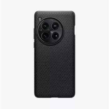 Spigen OnePlus 12 Liquid Air Matte Juoda mobiliojo telefono dėklas 17,3 cm