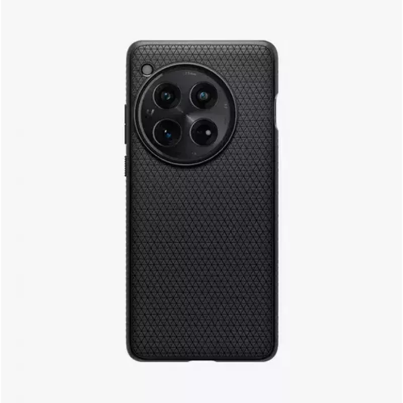 Spigen OnePlus 12 Liquid Air Matte Juoda mobiliojo telefono dėklas 17,3 cm