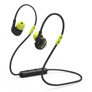 Hama Freedom Athletics III laisvų rankų įranga belaidė į ausis įdedama sportinė Bluetooth juoda, geltona