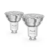 Philips Hue White and colour ambience Essential GU10 – protingas prožektorius – 345 lm – 4,7 W – 2 vnt. pakuotė
