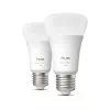 Išmanioji lemputė Philips A60 E27 — Bluetooth/Zigbee, 6 W, 810 lm, balta, 2 vnt. pakuotė