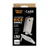 Apsauginis ekrano rinkinys PanzerGlass CARE 3-in-1 Feature Kick, skirtas iPhone Air – grūdintas stiklas, PET, silikonas, skaidrus