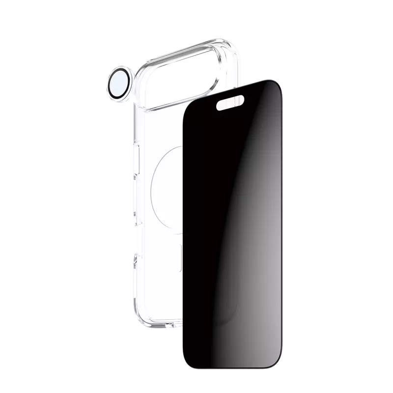 Apsauginis telefono dėklas PanzerGlass CARE, skirtas iPhone 17 Air — Privatumas 3-in-1