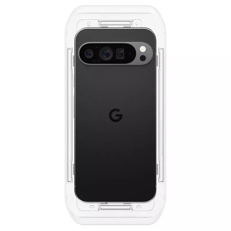 Spigen Glass Screen Protector EZ Fit GLAS.tR plonas, skirtas Google Pixel 9 / 9 Pro