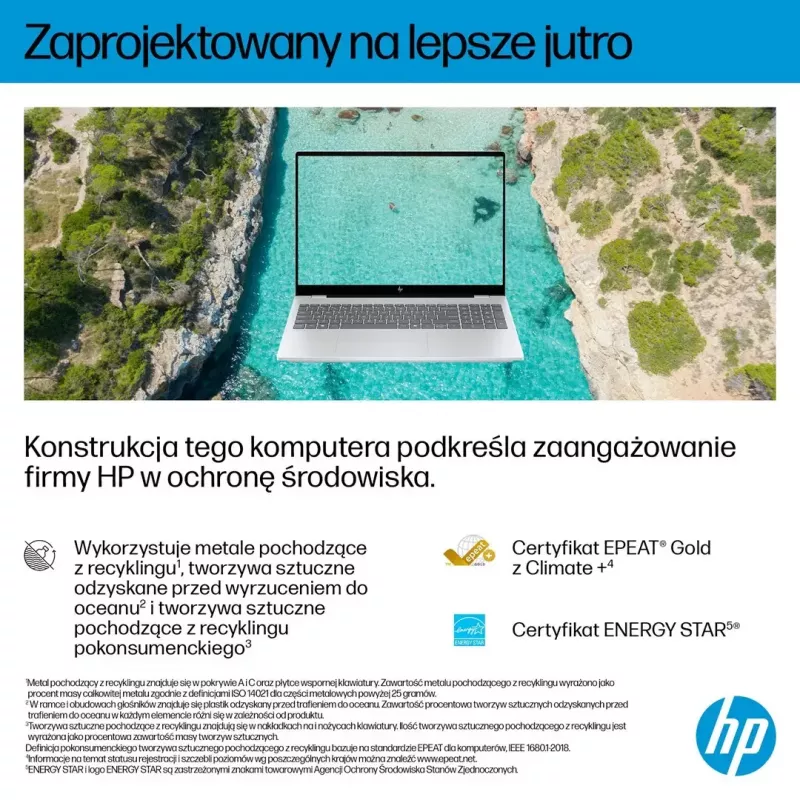 HP OmniBook 7 16-az0222nw nešiojamasis kompiuteris, 16 colių, Core 5 210H, 16 GB, 512 GB, Windows 11 Home