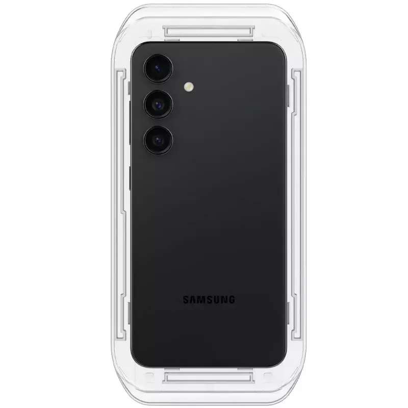 Stiklo ekrano apsauga Spigen Galaxy S24, atspari dulkėms ir įbrėžimams