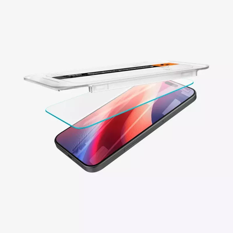 Spigen GLAS.tR EZ Fit kameros objektyvo apsauga Apple iPhone 16 Pro Max grūdintas stiklas 2 vnt.