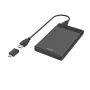 Hama 00200760 saugojimo diskų dėklas HDD/SSD dėklas juodas 2,5 colio