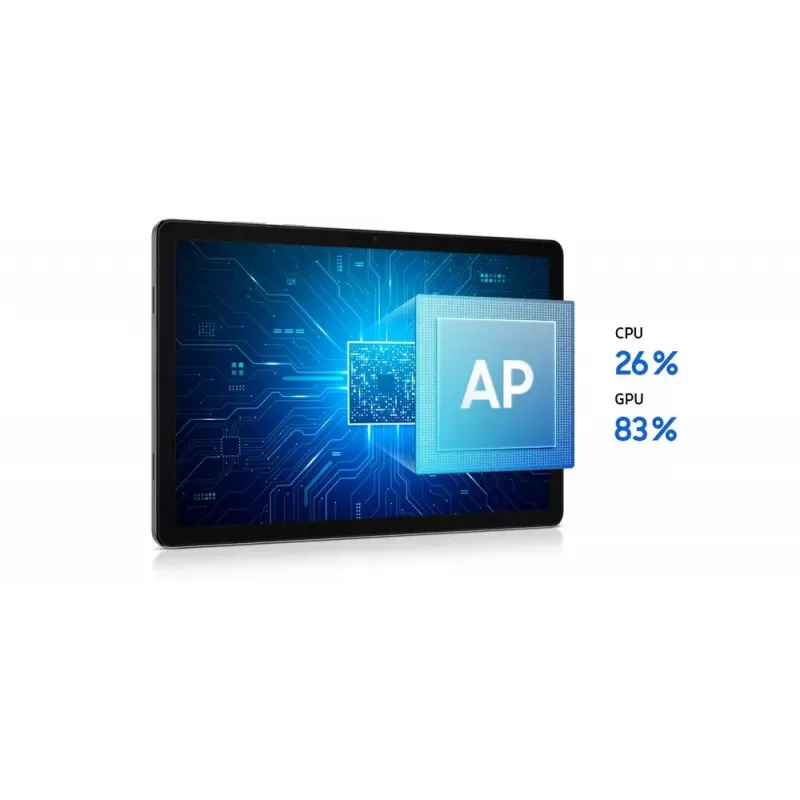 Planšetinis kompiuteris Samsung Galaxy Tab A11+ 5G (11 colių) — 11 colių ekranas, 1920x1200, 256 GB, 8 GB RAM, 8 MP galinė, 5 MP priekinė, 5G, IP52, pilka