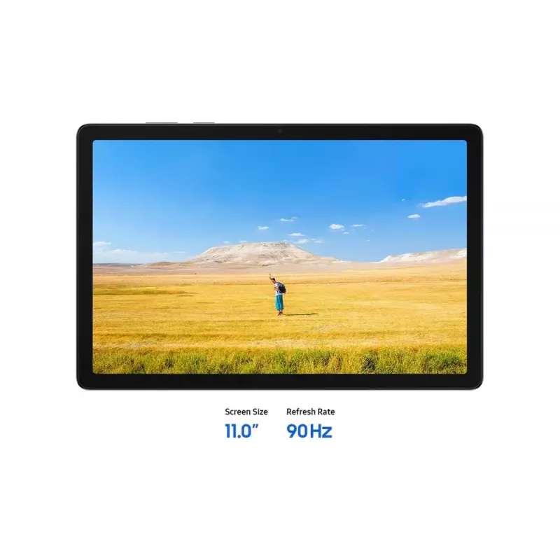 Planšetinis kompiuteris Samsung Galaxy Tab A11+ 5G (11 colių) — 11 colių ekranas, 1920x1200, 256 GB, 8 GB RAM, 8 MP galinė, 5 MP priekinė, 5G, IP52, pilka