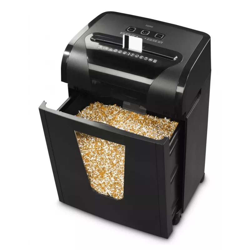 Hama Prime M100 popieriaus smulkintuvas mikro-pjovimo 62 dB 22 cm juodas