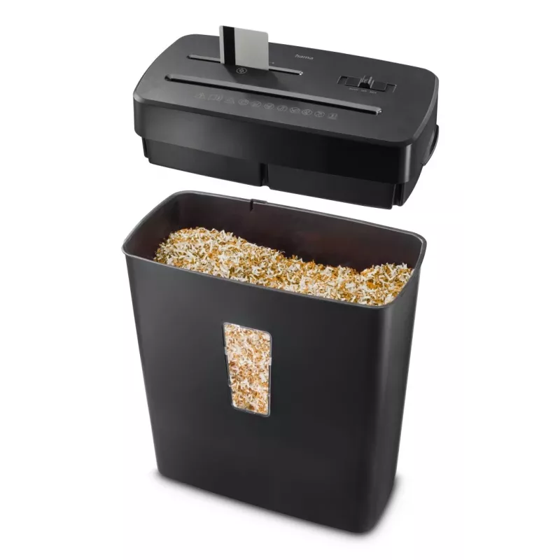 Hama Prime M50CD-B popieriaus smulkintuvas „Micro-cut“ smulkinimas 68 dB 22 cm Juoda