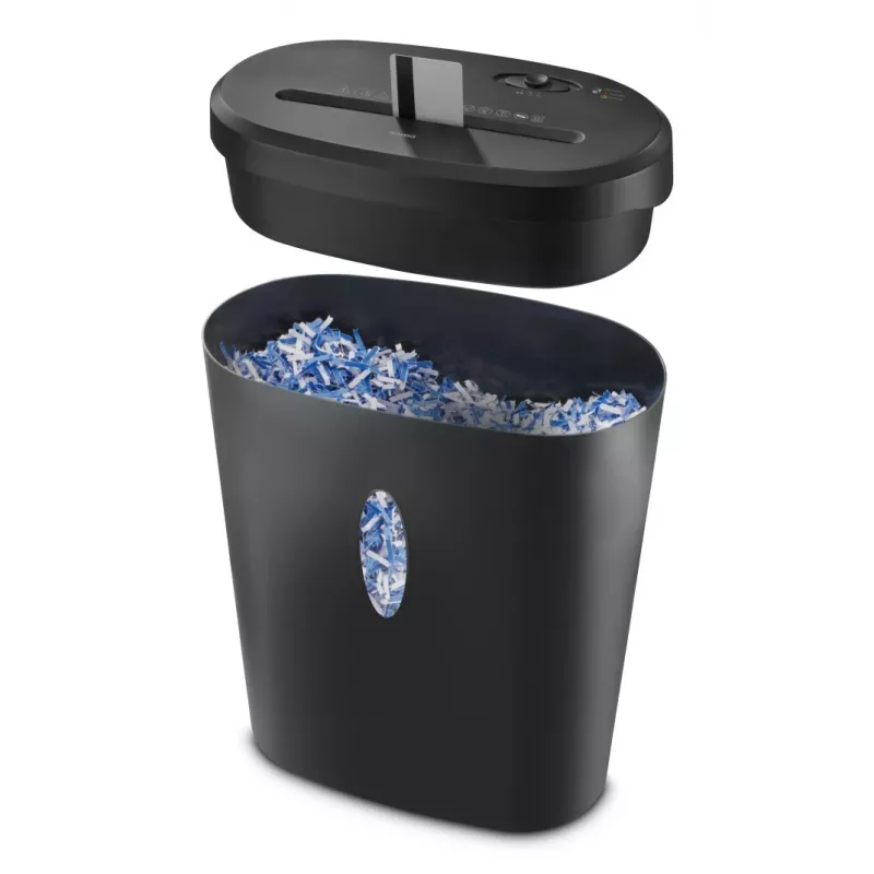 Hama Safe X120 popieriaus smulkintuvas Kryžminis smulkinimas 68 dB 22 cm Juoda
