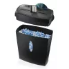 Hama Safe X100CD popieriaus smulkintuvas Kryžminis smulkinimas 72 dB 22 cm Juoda