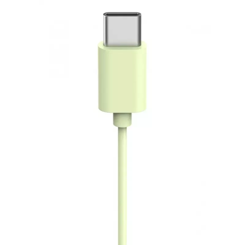 Hama Fun C laidinės USB-C ausinės, žalios, 20–20000 Hz, 1.2 m