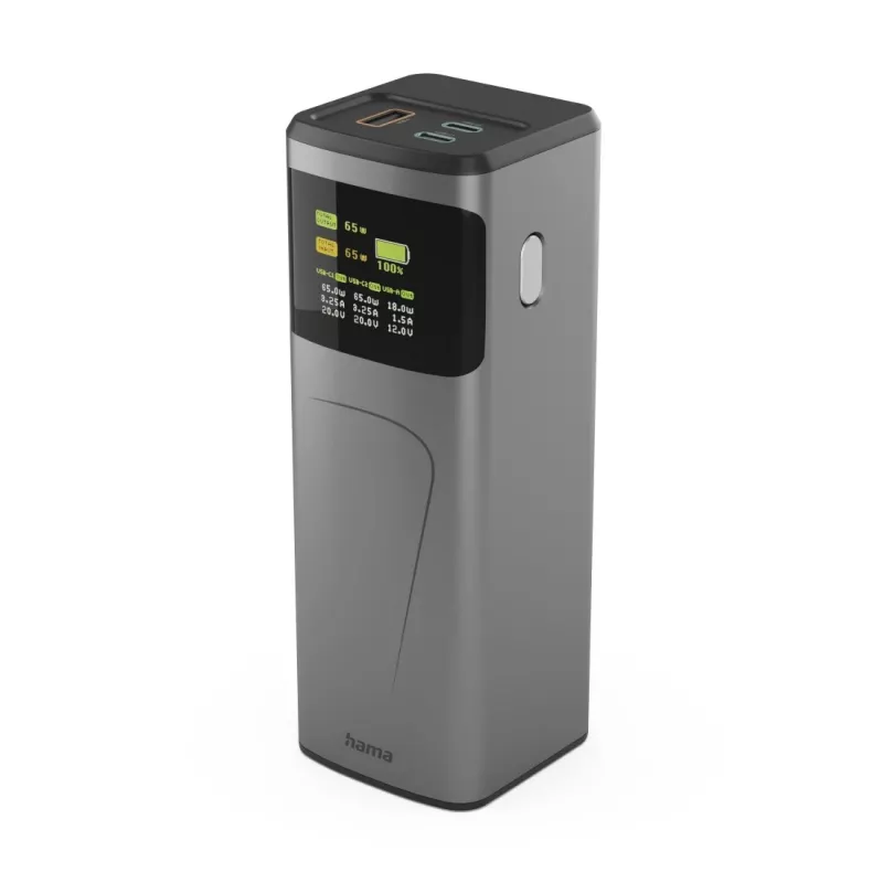 Hama High Power Ličio jonų (Li-Ion) 20000 mAh pilka