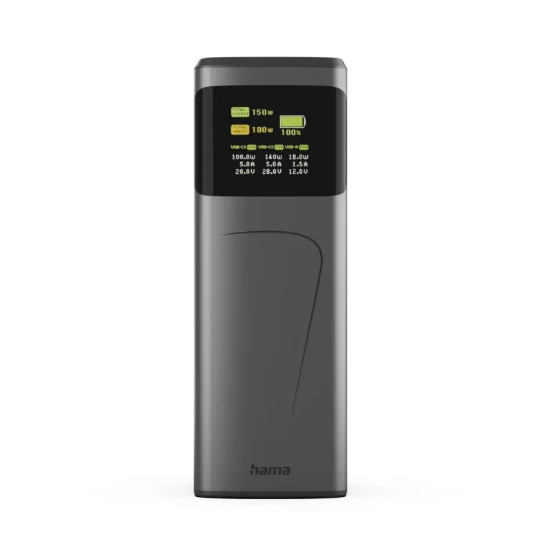 Hama High Power ličio jonų (Li-Ion) 24000 mAh pilka