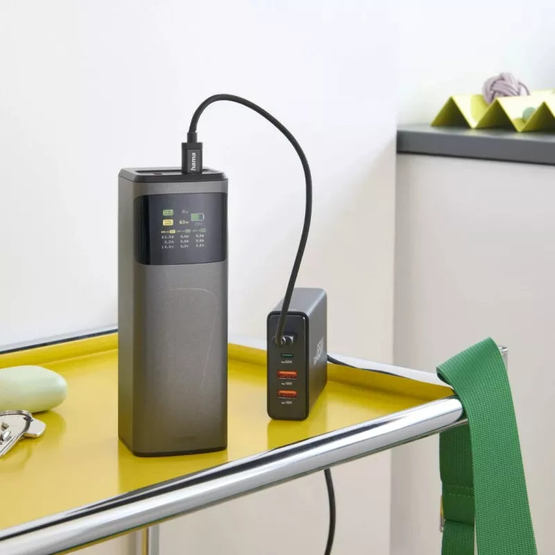 Hama High Power ličio jonų (Li-Ion) 24000 mAh pilka