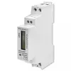 Vienfazis elektros energijos skaitiklis QOLTEC 50887 1-fazis 230V LCD plonas