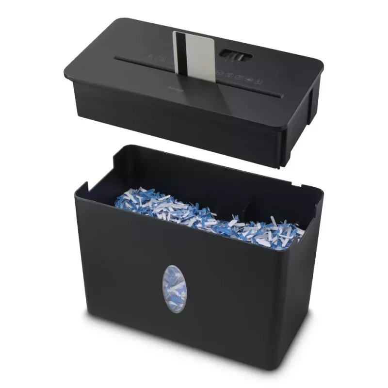 Hama Safe X40-B popieriaus smulkintuvas Kryžminis smulkinimas 64 dB 22 cm Juoda