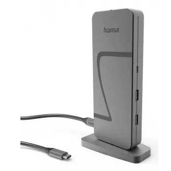 Hama Connect2Office Speed USB 3.2 Gen 1 (3.1 Gen 1) Type-C 40000 Mbit/s antracitas