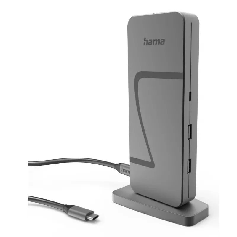 Hama Connect2Office Speed USB 3.2 Gen 1 (3.1 Gen 1) Type-C 40000 Mbit/s antracitas