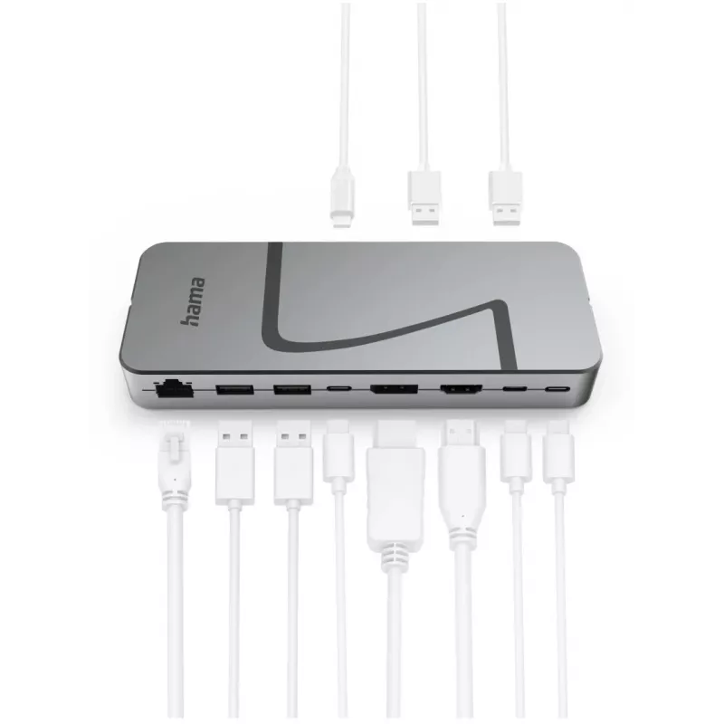 Hama Connect2Office Speed USB 3.2 Gen 1 (3.1 Gen 1) Type-C 40000 Mbit/s antracitas