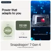 Išmanusis telefonas Motorola edge 70 — 6,7 colio P-OLED, Snapdragon 7 Gen 4, 12 GB RAM, 512 GB, Dual SIM, 4800 mAh, žalia, IP68/IP69