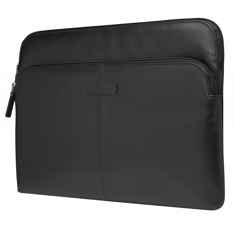 „d bramante dbramante1928 Skagen Pro+“ rankovės tipo dėklas, skirtas „MacBook Pro 14“ col. / iki 14 colių – juodas, 35,6 cm, 1 priekinė kišenė