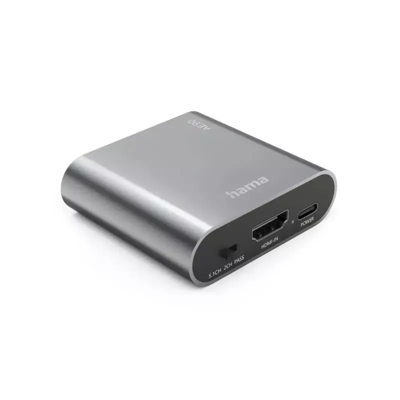 Audio Splitter Hama 00205100 Sidabrinis HDMI 3,5 mm