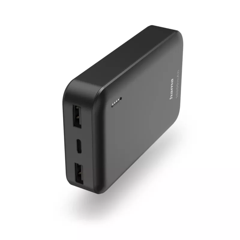 Hama 00201708 išorinė baterija Ličio polimerų (LiPo) 10000 mAh Antracito