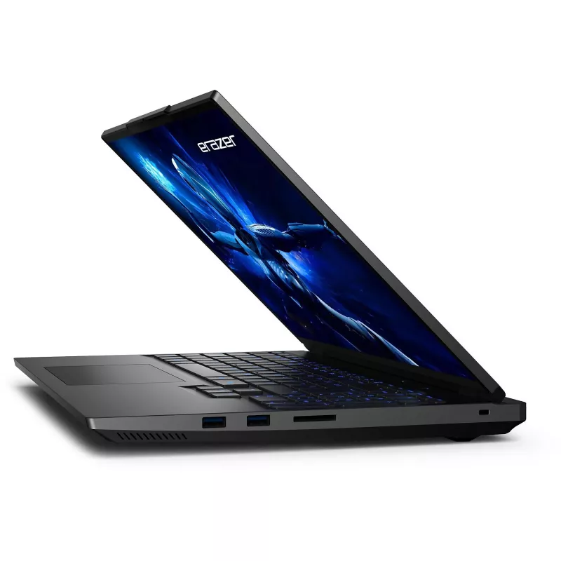 ERAZER Beast 16 X1 Ultimate Intel Core Ultra 9 275HX nešiojamas kompiuteris 40,6 cm (16 colių) Quad HD+ 32 GB DDR5-SDRAM 2 TB SSD NVIDIA GeForce RTX 5080 Wi-Fi 6E (802.11ax) Windows 11 Home JAV anglų Juoda