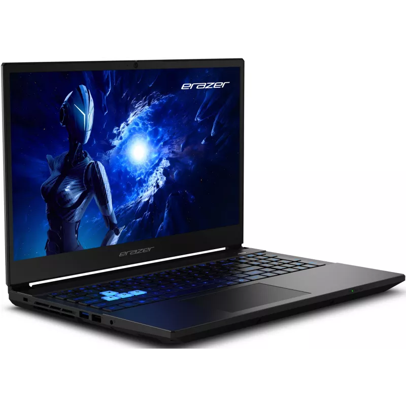 ERAZER Scout 15 E1 MD62765 Intel® Core™ i5 i5-13420H nešiojamas kompiuteris 39,6 cm (15,6 colio) Full HD 16 GB DDR5-SDRAM 1 TB SSD NVIDIA® GeForce RTX™ 5050 Wi-Fi 6E (802.11ax) Windows 11 Home juoda
