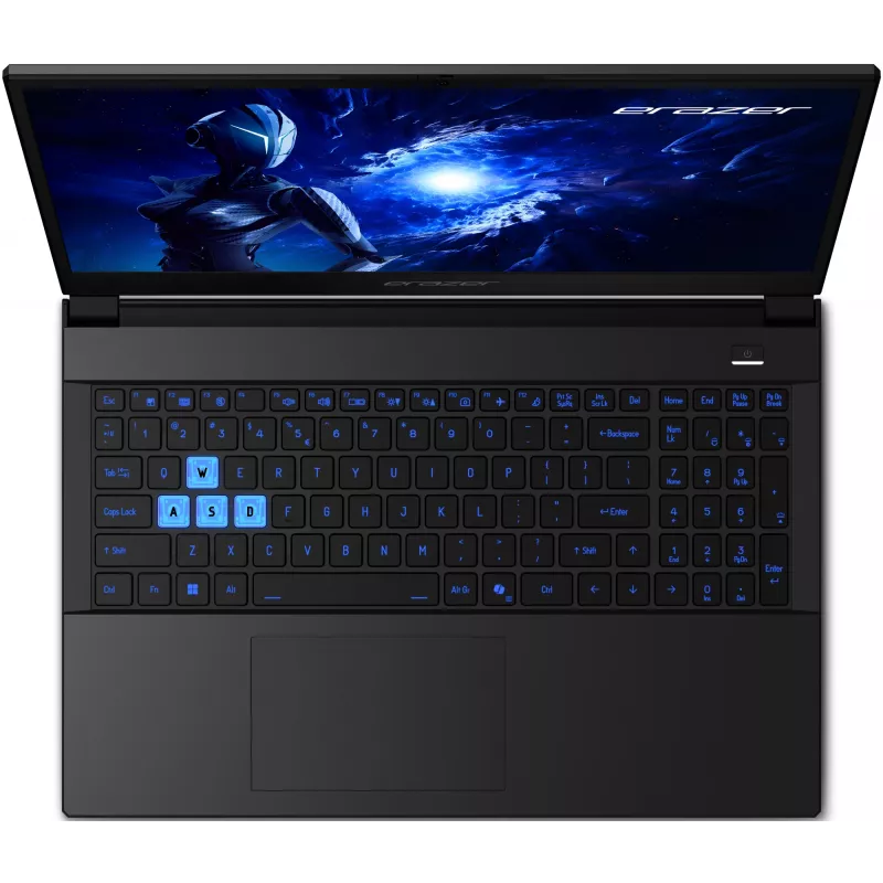 ERAZER Scout 15 E1 MD62765 Intel® Core™ i5 i5-13420H nešiojamas kompiuteris 39,6 cm (15,6 colio) Full HD 16 GB DDR5-SDRAM 1 TB SSD NVIDIA® GeForce RTX™ 5050 Wi-Fi 6E (802.11ax) Windows 11 Home juoda