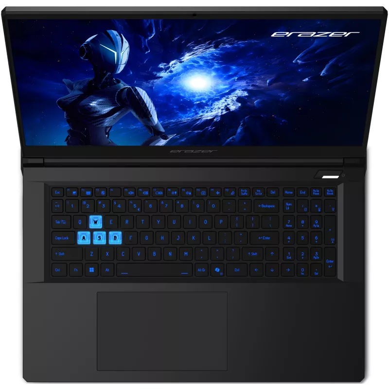 ERAZER Scout 17 E1 MD62758 Intel Core 5 210H nešiojamas kompiuteris 43,9 cm (17,3 colio) Full HD 16 GB DDR5-SDRAM 1 TB SSD NVIDIA® GeForce RTX™ 5050 Wi-Fi 6E (802.11ax) Windows 11 Home juoda