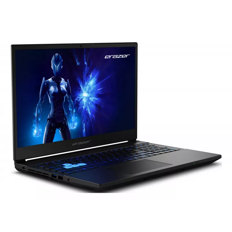 ERAZER Deputy 15 P1 MD62761 Intel Core 7 250H nešiojamas kompiuteris 39,6 cm (15,6 col.) Full HD 16 GB DDR5-SDRAM 1 TB SSD NVIDIA GeForce RTX 5060 Wi-Fi 6E (802.11ax) Windows 11 Home JAV anglų juoda
