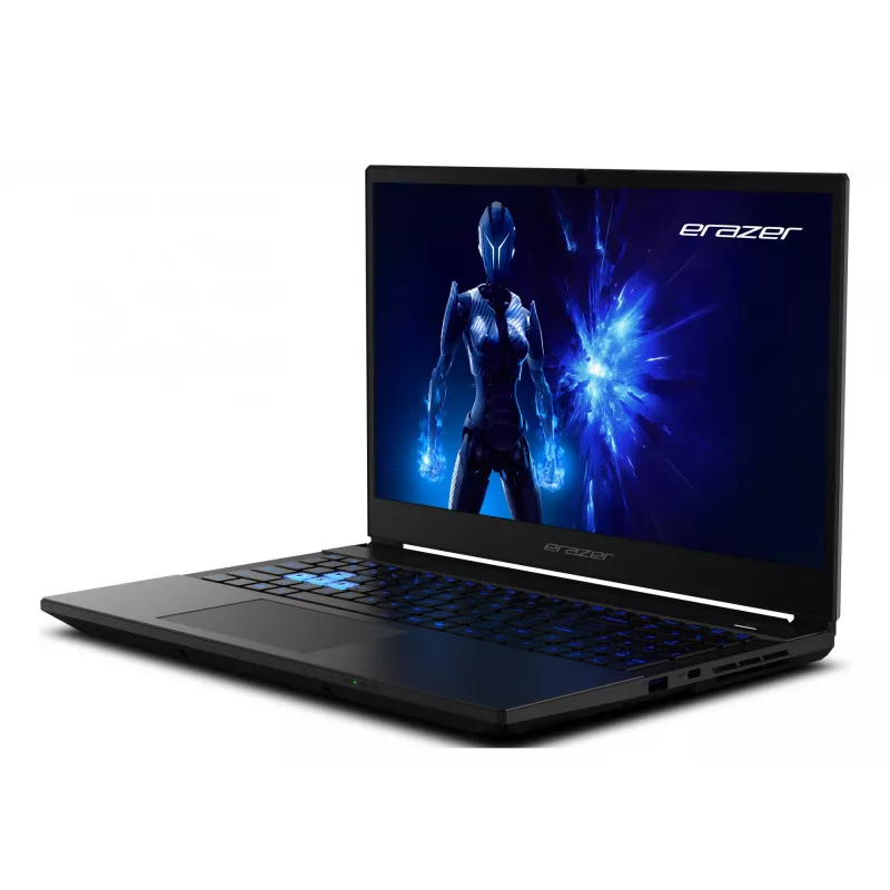 ERAZER Deputy 15 P1 MD62761 Intel Core 7 250H nešiojamas kompiuteris 39,6 cm (15,6 col.) Full HD 16 GB DDR5-SDRAM 1 TB SSD NVIDIA GeForce RTX 5060 Wi-Fi 6E (802.11ax) Windows 11 Home JAV anglų juoda