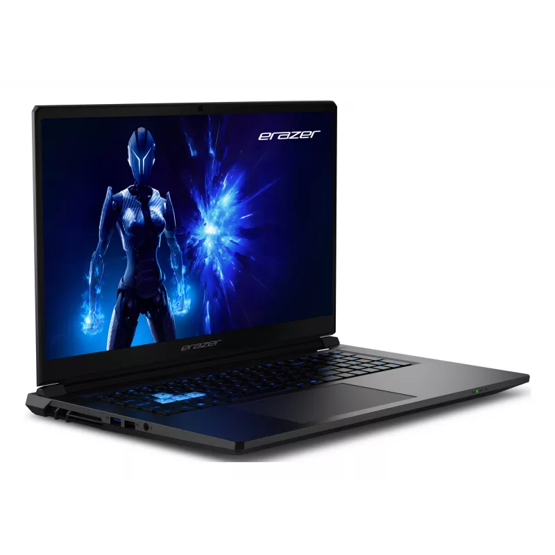 ERAZER Defender 17 P1 MD62756 Intel® Core™ i7 i7-13620H nešiojamas kompiuteris 43,9 cm (17,3 colio) Full HD 32 GB DDR5-SDRAM 2 TB SSD NVIDIA GeForce RTX 5060 Wi-Fi 6E (802.11ax) Windows 11 Home juoda