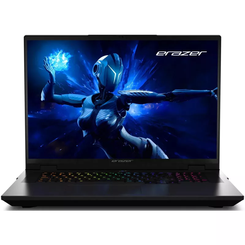 ERAZER Beast 18 X1 Intel Core Ultra 9 275HX nešiojamas kompiuteris 45,7 cm (18 colių) Quad HD+ 32 GB DDR5-SDRAM 2 TB SSD NVIDIA GeForce RTX 5090 Wi-Fi 7 (802.11be) Windows 11 Home JAV anglų Juoda