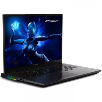ERAZER Beast 18 X1 Intel Core Ultra 9 275HX nešiojamas kompiuteris 45,7 cm (18 colių) Quad HD+ 32 GB DDR5-SDRAM 2 TB SSD NVIDIA GeForce RTX 5090 Wi-Fi 7 (802.11be) Windows 11 Home JAV anglų Juoda