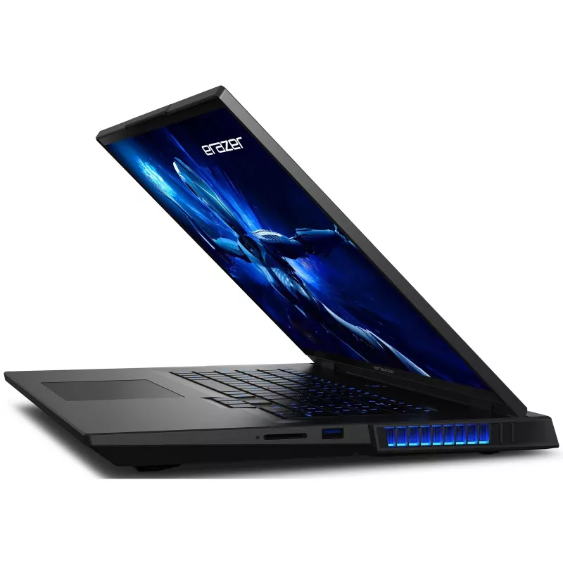 ERAZER Beast 18 X1 Intel Core Ultra 9 275HX nešiojamas kompiuteris 45,7 cm (18 colių) Quad HD+ 32 GB DDR5-SDRAM 2 TB SSD NVIDIA GeForce RTX 5090 Wi-Fi 7 (802.11be) Windows 11 Home JAV anglų Juoda