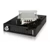 Drive Bay Panel Icy Dock MB991TRAY-B Juoda Sidabrinė