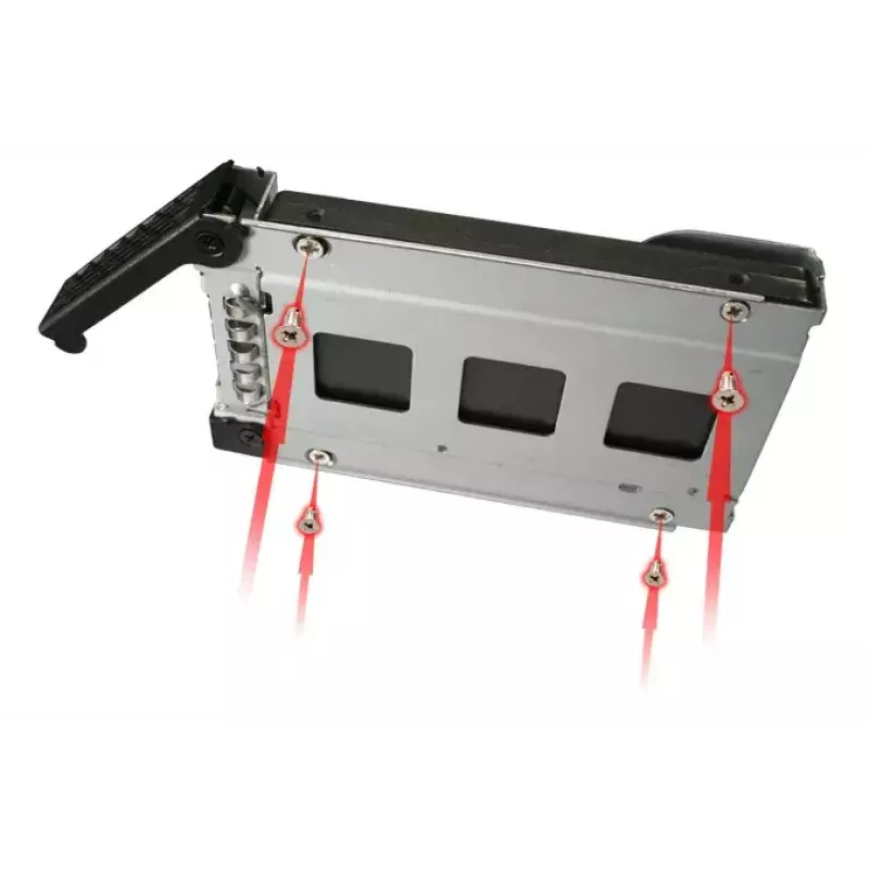 Drive Bay Panel Icy Dock MB991TRAY-B Juoda Sidabrinė