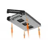 Kietojo disko dėklo skydelis Icy Dock MB992TRAY-B juodas sidabrinis