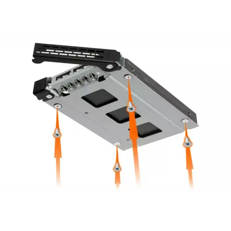 Kietojo disko dėklo skydelis Icy Dock MB992TRAY-B juodas sidabrinis