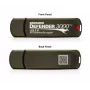 iStorage Kanguru Defender 3000™ SuperSpeed USB 3.0 32 GB| Saugi USB atmintinė | Laukiama FIPS 140-3 3 lygio, FIPS 140-2 3 lygio sertifikuota | AES-XTS 256 bitų aparatinė šifravimas | TAA atitinkanti|