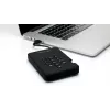 iStorage diskAshur² HDD 500GB juoda | Saugus nešiojamasis standusis diskas | AES-XTS 256 bitų aparatinė įranga šifravimas | Apsaugotas PIN kodu | Nepriklausomas nuo OS ir platformos | Atitinka TAA | Apsauga nuo brutalios jėgos atakų | Atsparus dulkėms/vandeniui