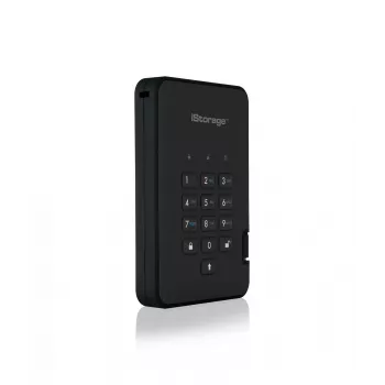 HDD iStorage 2TB USB 3.2 diskAshur2 Juodas IS-DA2-256-2000-B