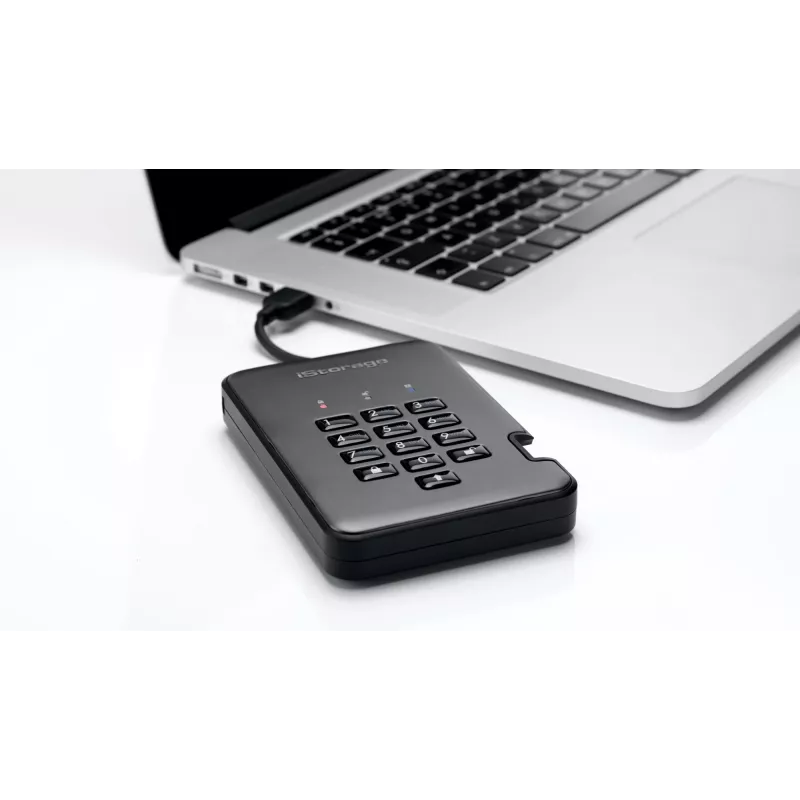 SSD diskas iStorage 512GB 2.5 colio USB 3.2 IS-DAP2-256-SSD-512-C-G